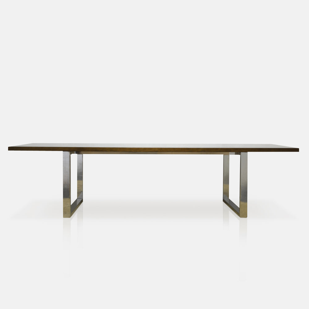 
            
                Load image into Gallery viewer, Lari Dining Table Stainless Steel
            
        